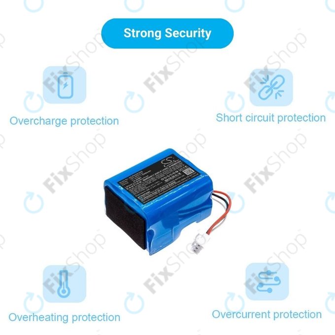 Philips SpeedPro, SpeedPro Aqua - Akku Batterie INR18650C25 Li-Ion 21.6V 2500mAh HQ