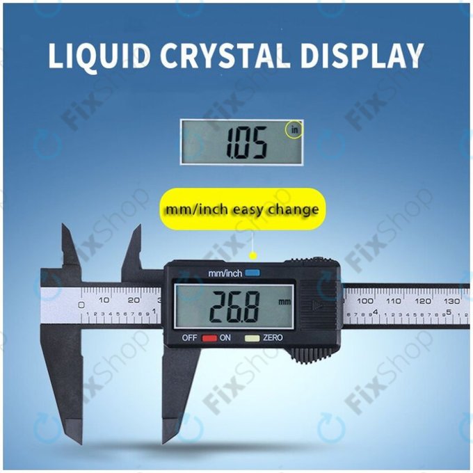 ProStormer - Schieblehre - Kunststoffschlitten (150mm)