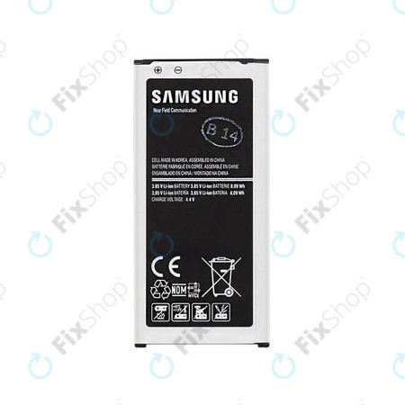 Samsung Galaxy S5 Mini G800F - Akku Batterie EB-BG800BBE 2100mAh - GH43-04257A Genuine Service Pack