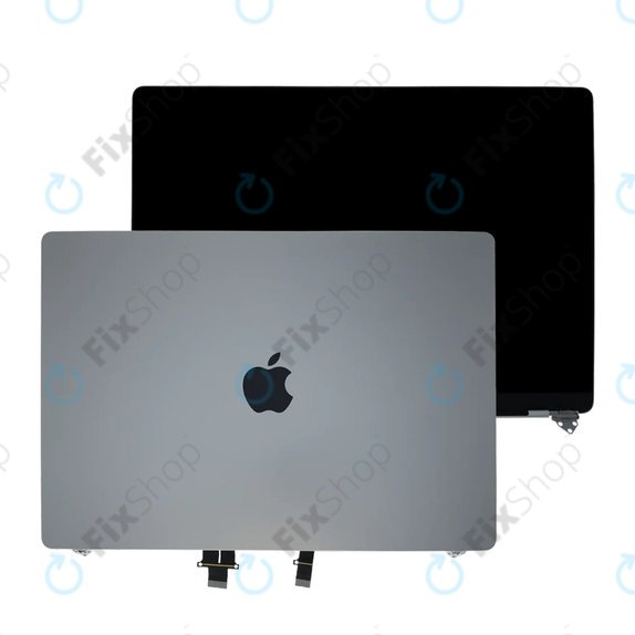 LCD-Display für MacBook Pro 16", A3403 (2024), mit Frontglas und Deckel, Silver, 661-42323, Genuine Apple, Genuine Apple