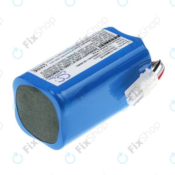 Akku batterie für iClebo ARTE YCR-M05, 3400mAh, Li-Ion, 14.4V, EBKRBKDL001039, HQ