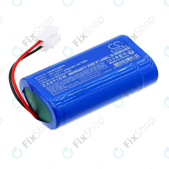 Akku batterie für Bestway Aquatronix, Kokido Vektro Z200, 3350mAh, Li-Ion, 7.4V, BST-58482, HQ