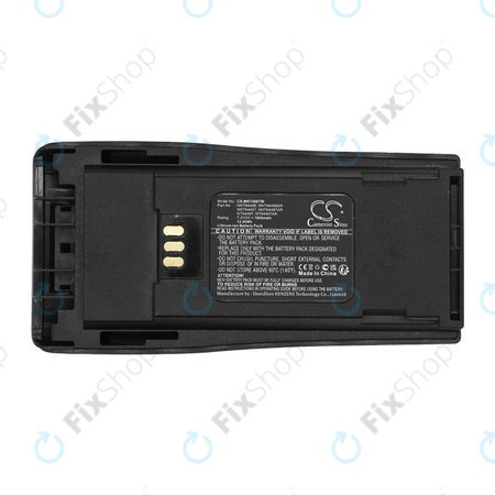 Batterie für Motorola CP140, 150, 160, 200, DP1400, GP3188, 1800mAh, Li-Ion, 7.2V, NNTN4496, HQ