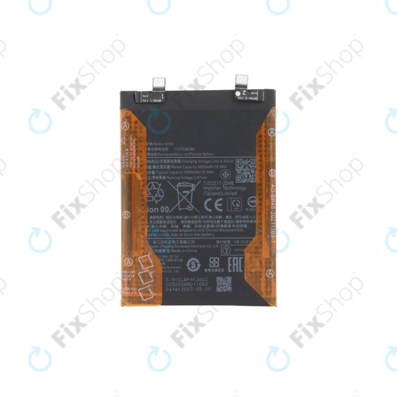 Xiaomi Poco F5, X5 Pro, Redmi Note 12 Pro 5G - Akku Batterie BP4K 5000mAh