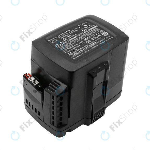 Akku batterie für Gardena Powercut Li40/30, Powermax Li-40/41, 5000mAh, Li-Ion, 40V, BLi-40/160, BLi-40/100, HQ