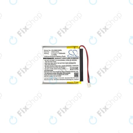 Sony WH-1000MX4 - Akku Batterie LIS1662HNPC 1000mAh HQ