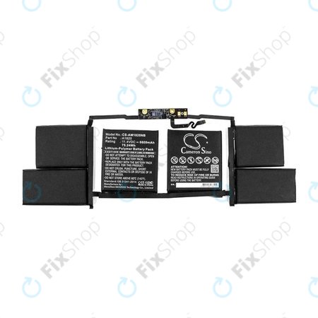 Apple MacBook Pro 15" A1707 (Late 2016 - Mid 2017) - Akku Batterie A1820 6600mAh HQ