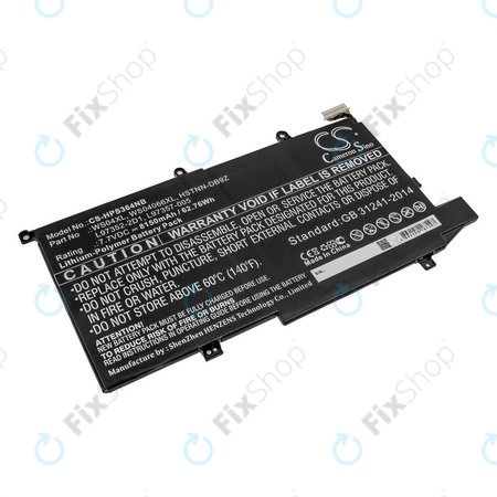 Akku batterie für HP Spectre X360 14-EA0002NI, X360 14-EA0002NX, 8150mAh, Li-Pol, 7.7V, WS04XL, HQ