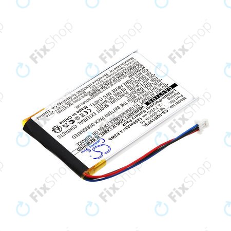 Batterie für Garmin Nüvi 1300, 1350, 1370, 1390, 1490, 1250mAh, Li-Pol, 3.7V, 361-00019-16, HQ