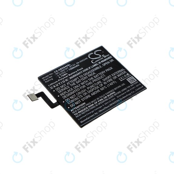 Batterie für Amazon Kindle Paperwhite 4 (2018), 1500mAh, Li-Pol, 3.8V, ST22, HQ