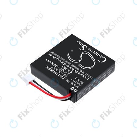 Batterie für Logitech H800, 230mAh, Li-Pol, 3.7V, 533-000067, HQ