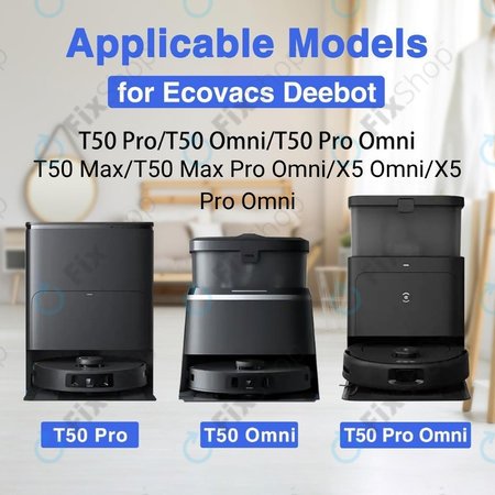 Ecovacs Deebot T50 Omni, T50 Pro Omni, T50 Max, T50 Max Pro Omni, T30c, T30c Omni, X5 Omni, X5 Pro Omni - Wischtuch