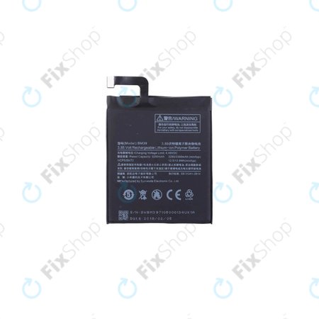 Xiaomi Mi6 - Akku Batterie BM39 3350mAh