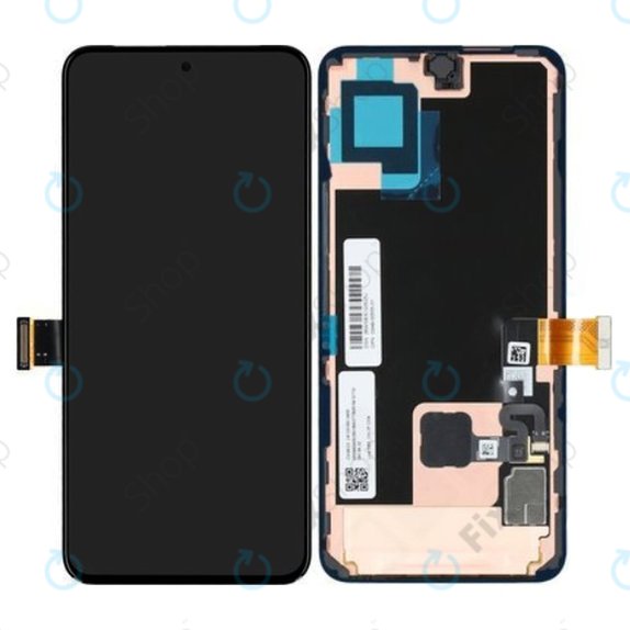Google Pixel 8 GKWS6, G9BQD - LCD Display + Touchscreen Front Glas - G949-00555-01 Genuine Service Pack