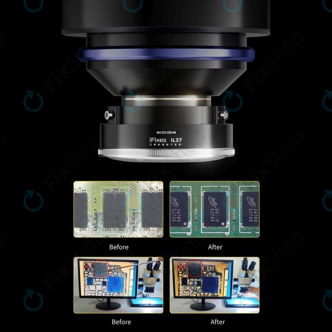 iFixes iL37 - Polarisiertes LED-Mikroskop-Ringlicht