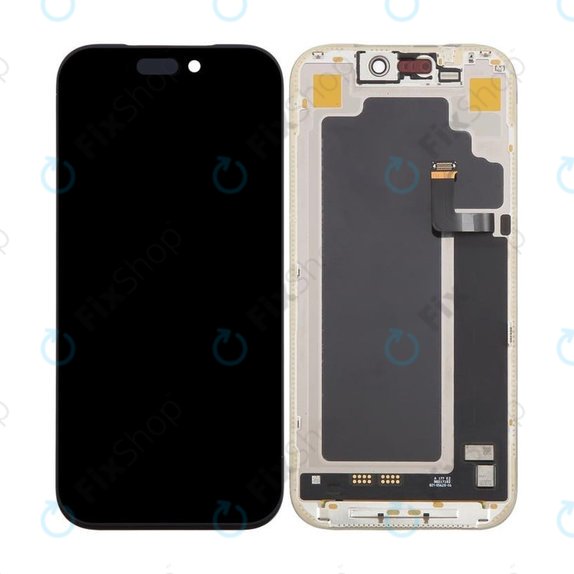 Apple iPhone 17 Pro - LCD Display + Touchscreen Front Glas + Rahmen Hard OLED FixPremium