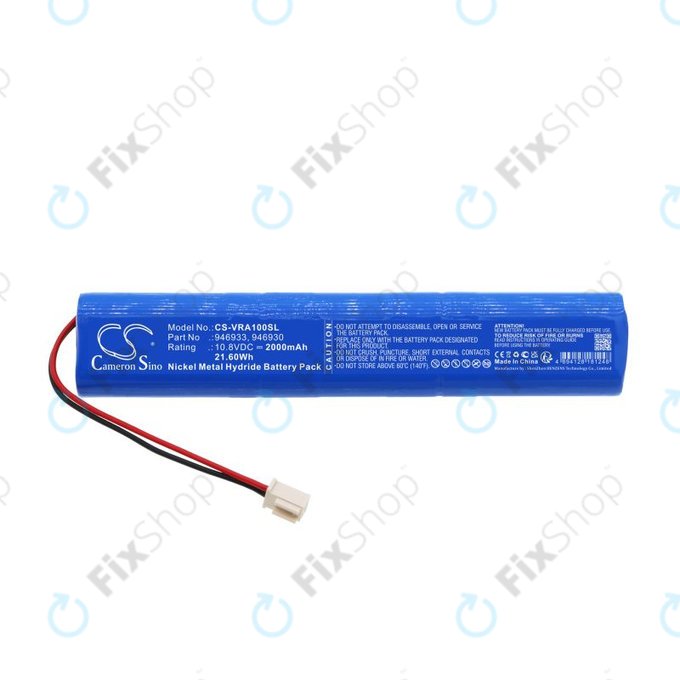 Akku batterie für Velux Rollladen Antrieb, Solar Rollladen, 2000mAh, Ni-MH, 10.8V, 946933, HQ