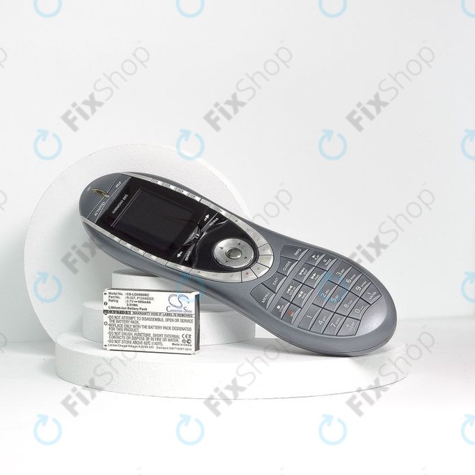 Akku batterie für Logitech Harmony 720, 780, 880, 890, 900, 950mAh, Li-Ion, 3.7V, R-IG7, HQ