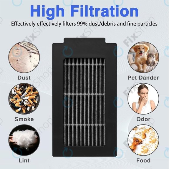 Ecovacs Deebot T50 Omni, T50 Pro Omni, T50 Max, T50 Max Pro Omni - HEPA-filter