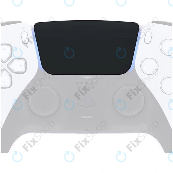 Touchpad-Abdeckung V2.0 (Black) für Sony PlayStation 5 DualSense Controller