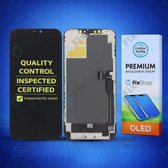 Display Soft OLED für iPhone 12 Pro Max - Touchscreen + Rahmen, DIAGNOSTIC
