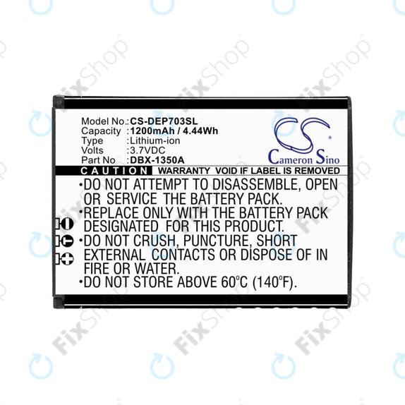 Akku batterie für Doro 7030, 7031, DFC-0270, 7080, 1200mAh, Li-Ion, 3.7V, DBX-1350A, HQ
