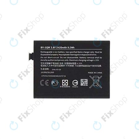 Nokia Lumia 930 - Akku Batterie BV-5QW 2420mAh