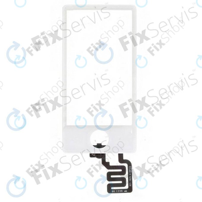 Apple iPod Nano (7th Gen) - Touchscreen Front Glas (Black)