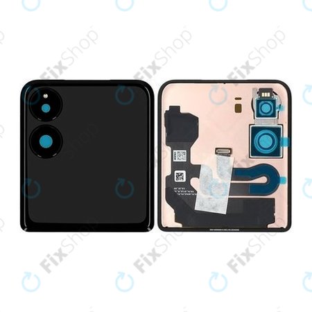 Xiaomi Mix Flip 2405CPX3DC - LCD Display + Touchscreen Front Glas (Externe) (Black) - 560004000N800 Genuine Service Pack