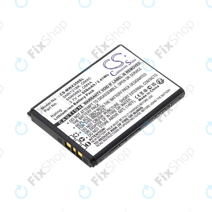 Akku batterie für Motorola Gleam +, 650mAh, Li-Ion, 3.7V, OM4A, OM4C, HQ