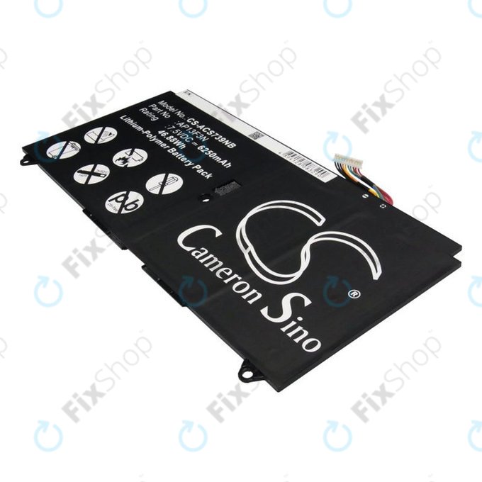 Akku batterie für Acer Aspire S7, 6250mAh, Li-Pol, 7.5V, AP13F3N, HQ