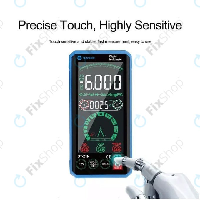 Sunshine DT-21N - Touchscreen-Multimeter