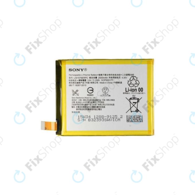 Sony Xperia Z3 Plus E6553 - Akku Batterie LIS1579ERPC 2930mAh - 1288-9125 Genuine Service Pack