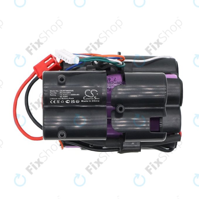 Akku batterie für Rowenta Moulinex MS654WI/BA0, RH6547, RH6545, 3500mAh, Li-Ion, 14.4V, RS-RH5864, HQ
