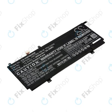 Batterie für HP Spectre X360 13, 3850mAh, Li-Pol, 15.4V, HSTNN-OB1B, HQ