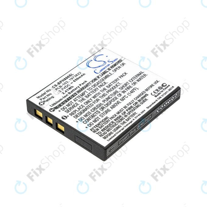 Akku batterie für Bang & Olufsen Beoplay H7, H8, H9, 650mAh, Li-Ion, 3.7V, PLB-103, HQ