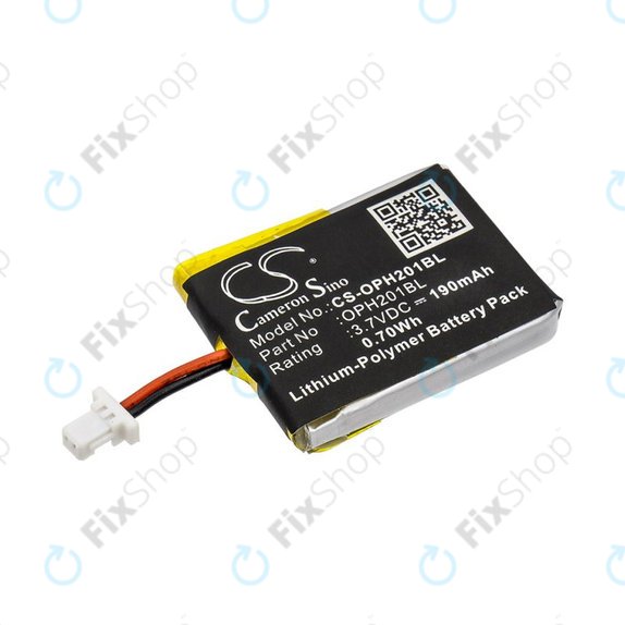 Akku batterie für Opticon OPN-2000, 190mAh, Li-Pol, 3.7V, OPH201BL, HQ