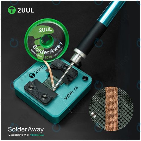 Entlötlitze, Solder Vampire, 2UUL DW11, 10 Rollen/Box