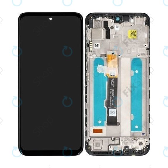 Motorola Moto G31 XT2173 - LCD Display + Touchscreen Front Glas + Rahmen - 5D68C19989 Genuine Service Pack