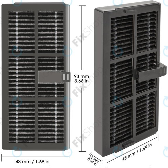 HEPA-Filter, 2 Stk. für Xiaomi Dreame X40 Ultra, L40 Ultra, X30 Ultra, L10s Ultra Gen2, L10s Pro Ultra, Mova E30 Ultra