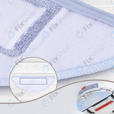 Xiaomi Roborock S7, S7+, S7 MaxV, S7 MaxV Ultra, S7 Pro Ultra, S8, S8+, T7S Plus - Wischtuch (Mikrofaser)