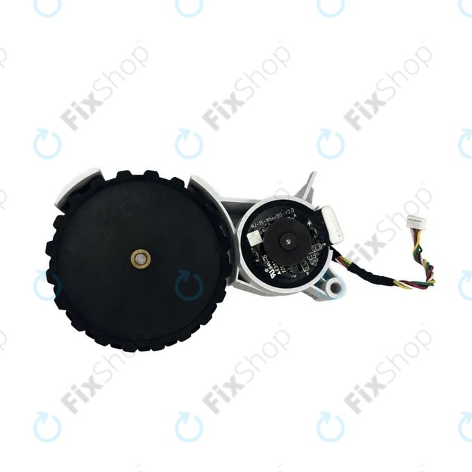 Xiaomi Mijia E10, E12, Mi Robot Vacuum Mop 2 Lite, 2 Pro - Rad mit Motor (Links) (Weiß)