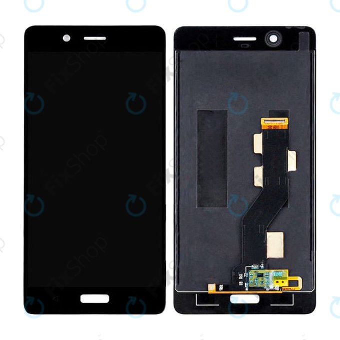 Nokia 8 TA-1004 - LCD Display + Touchscreen Front Glas TFT