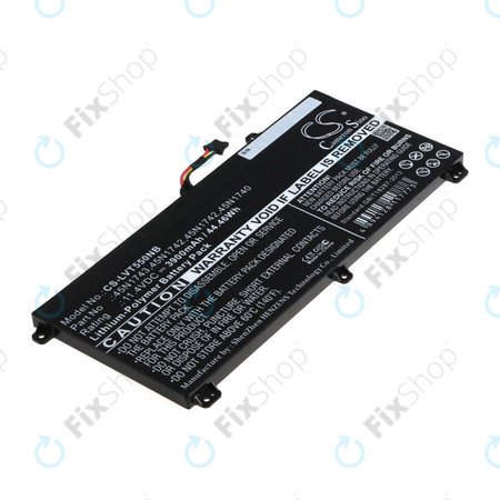 Batterie für Lenovo ThinkPad T550, T560, W550, 3900mAh, Li-Pol, 11.4V, 45N1743, HQ