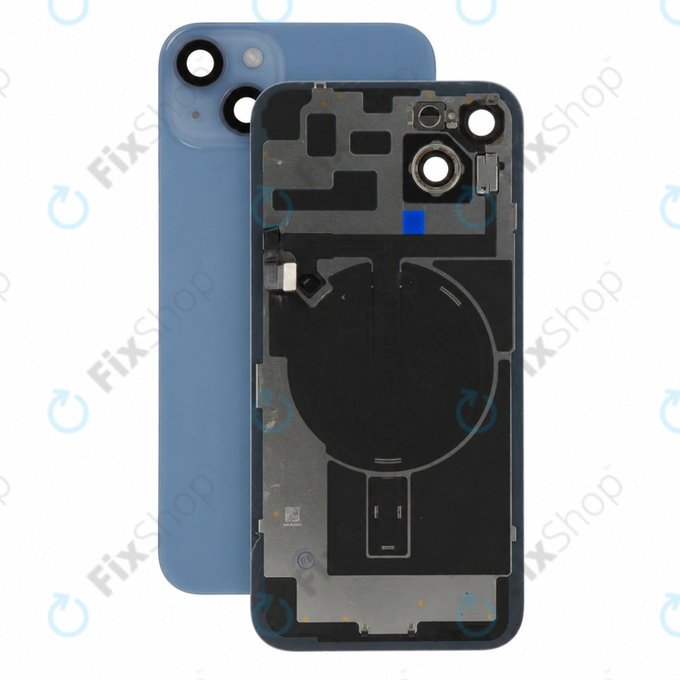 Glas der Rückabdeckung für iPhone 14 Plus, Blue, Pulled A
