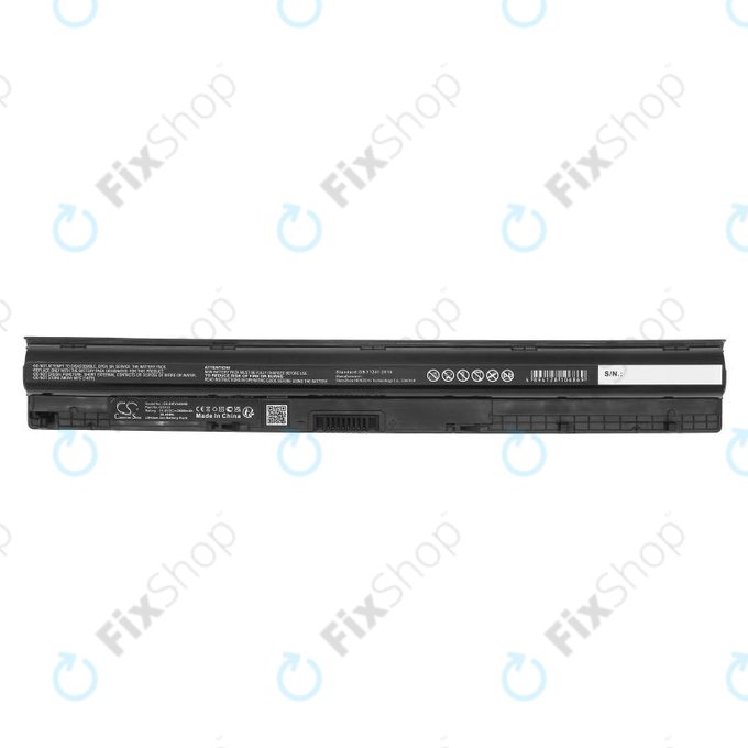 Akku batterie für Dell Inspiron 14, 15, 17, Vostro 14, 15, 2600mAh, Li-Ion, 14.8V, GXVJ3, HQ
