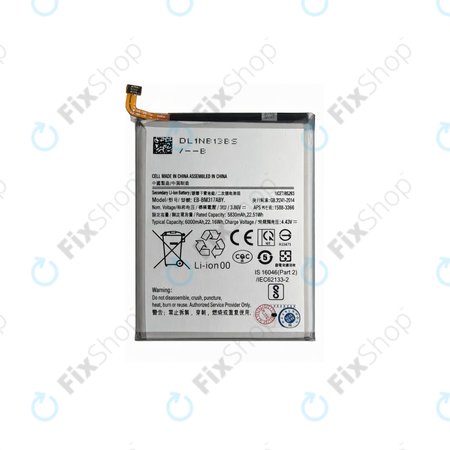 Samsung Galaxy M31 M315F, M31s M317F - Akku Batterie EB-BM317ABY 6000mAh