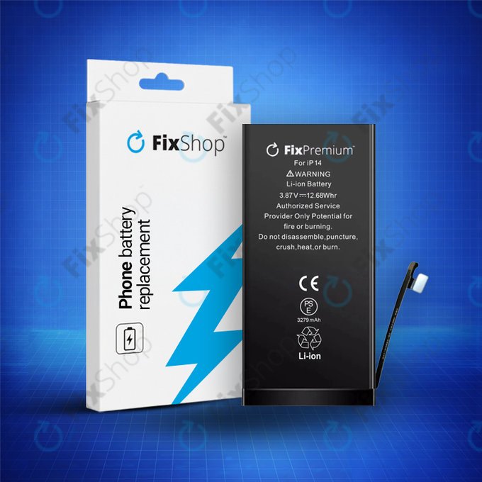 Batterie für iPhone 14, 3279mAh, DIAGNOSTIC