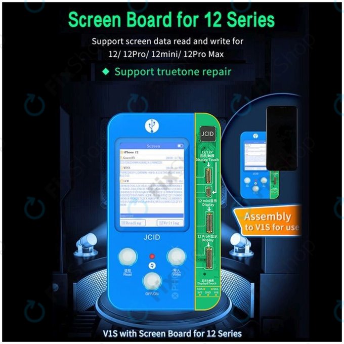 JC V1S, V1SE - LCD-Platine für iPhone 12, 12 mini, 12 Pro, 12 Pro Max (Upgraded Version)