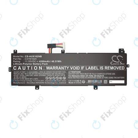 Batterie für Asus BX430, Expertbook B5440fa, P5240ua-1a, 4200mAh, Li-Pol, 11.55V, C31N1620, HQ